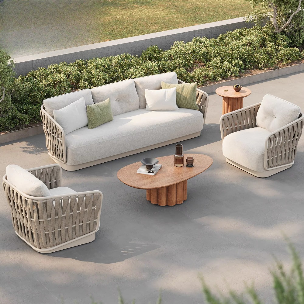 Rattan Lounge Set - Садовый комплект мебели Garden Comfort: роскошный