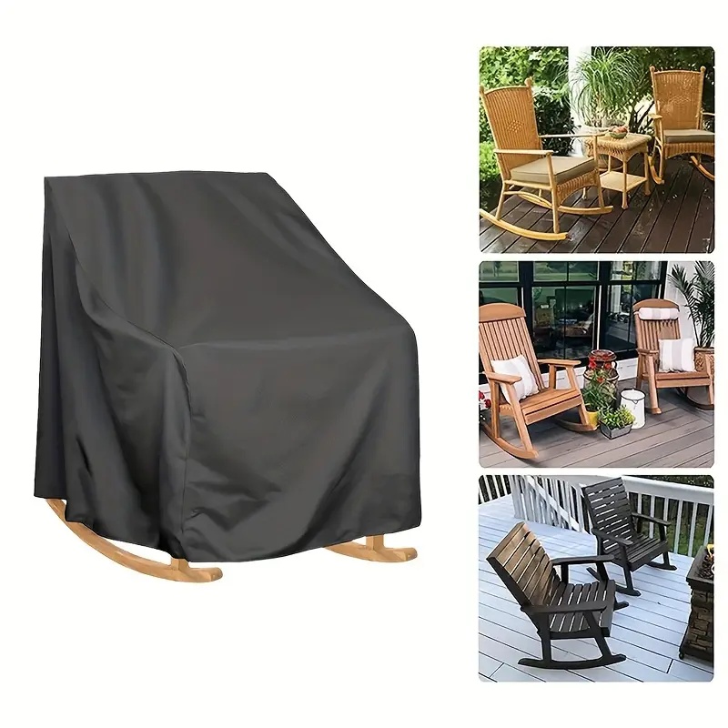 Outdoor Furniture Protector - Сверхмощный чехол для кресла-качалки из ткани