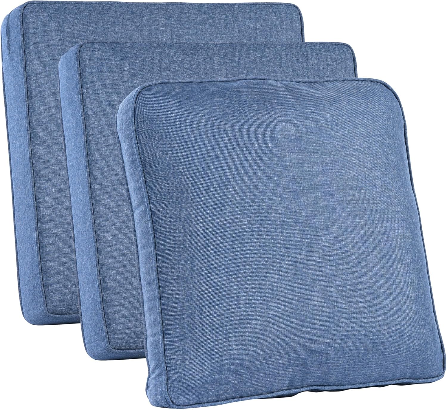 Outdoor Furniture Fabric Waterproof - Чехлы для подушек садовой мебели, джинсово-синие,