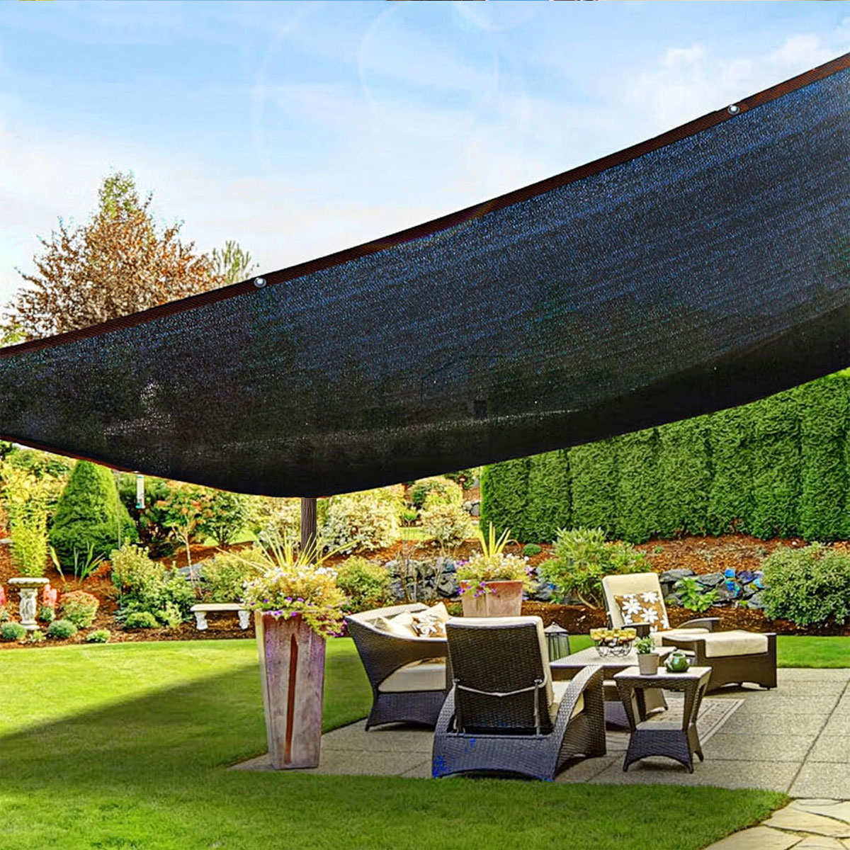 Outdoor Furniture Gazebo - Складной тент 3x3, уличный тент, сетка,