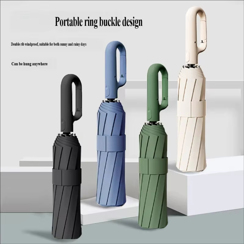 Parasol Umbrella Large - Большой автоматический складной зонт с кольцевой
