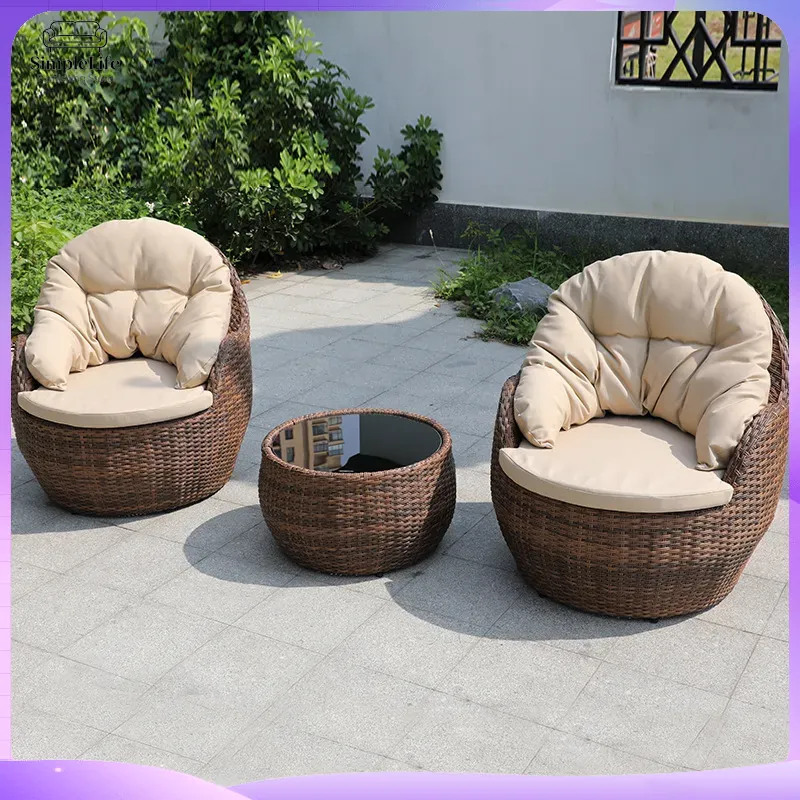 Плетеная садовая мебель для не – обзор и цена Rattan Lounge Set