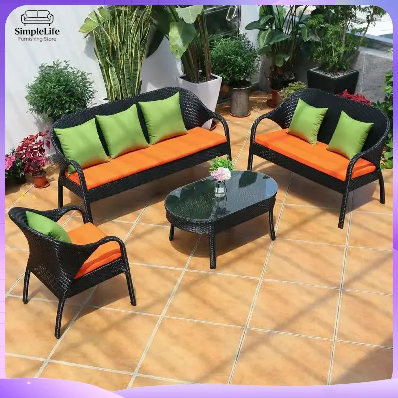 Уличный комплект плетеной мебе – обзор и цена Rattan Lounge Set