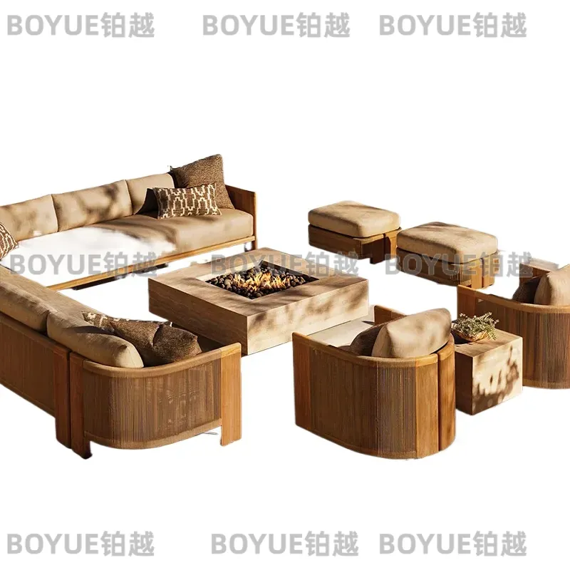 Уличный комплект мебели из рот – обзор и цена Rattan Lounge Set
