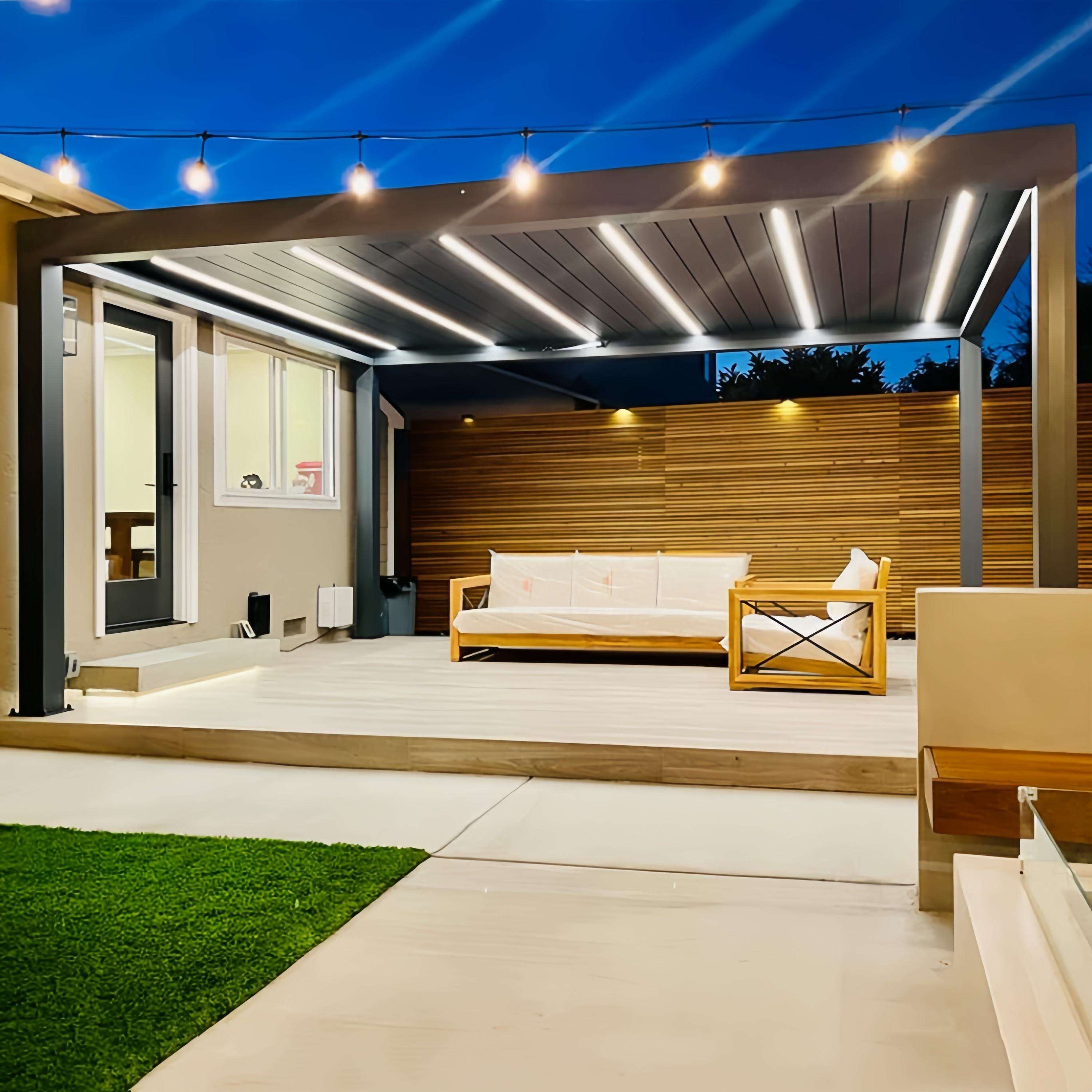 Анодированный алюминиевый пави – обзор и цена Outdoor Furniture Gazebo