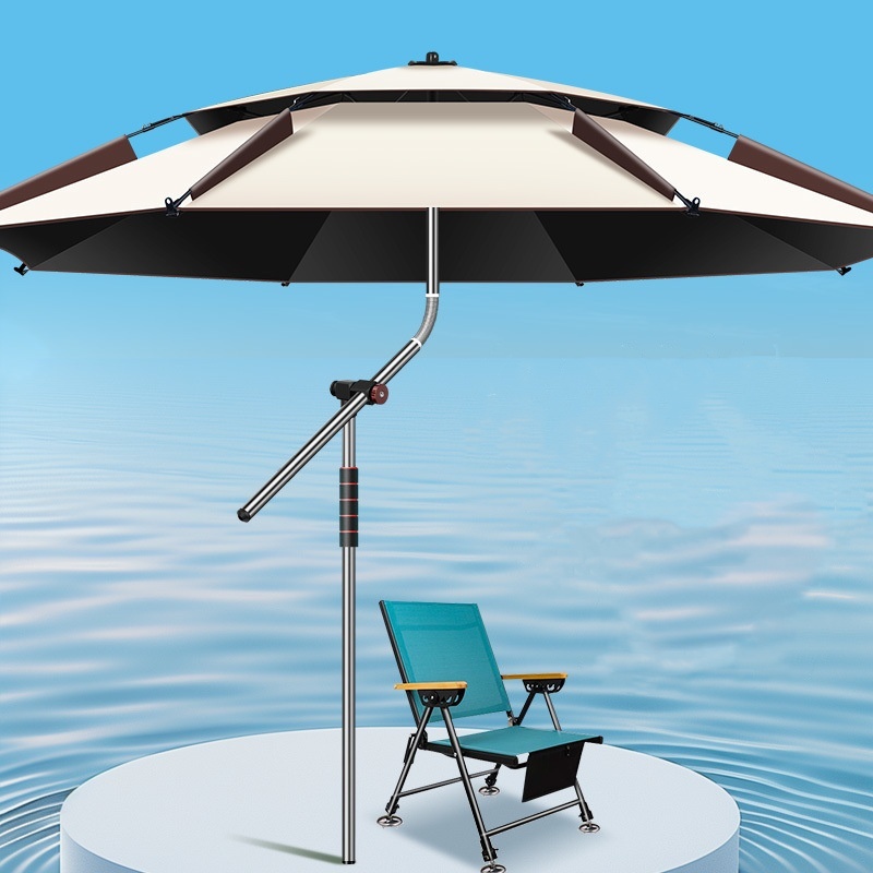 Двухслойный зонт для рыбалки 2 – обзор и цена Parasol Umbrella Large
