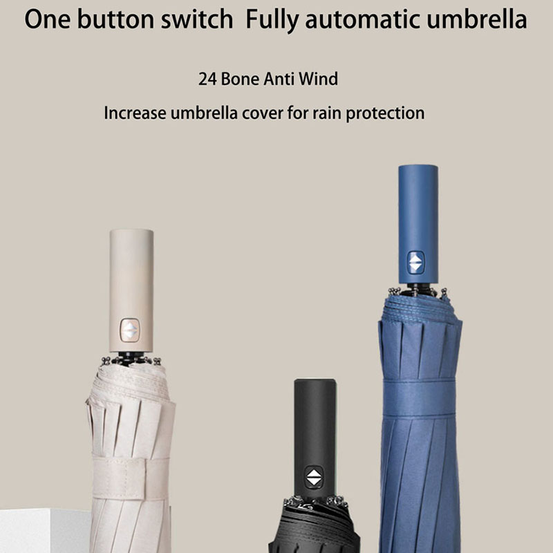 Усиленный 24-костный зонт, муж – обзор и цена Parasol Umbrella Large