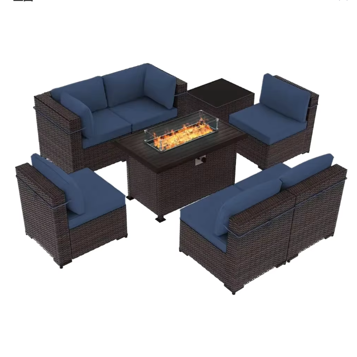 Садовые комплекты мебели: стол – обзор и цена Rattan Lounge Set