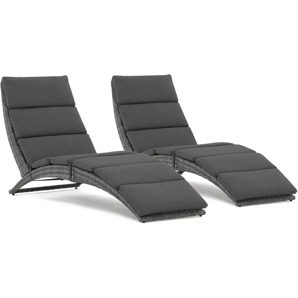 2-местный регулируемый шезлонг – обзор и цена Rattan Lounge Set