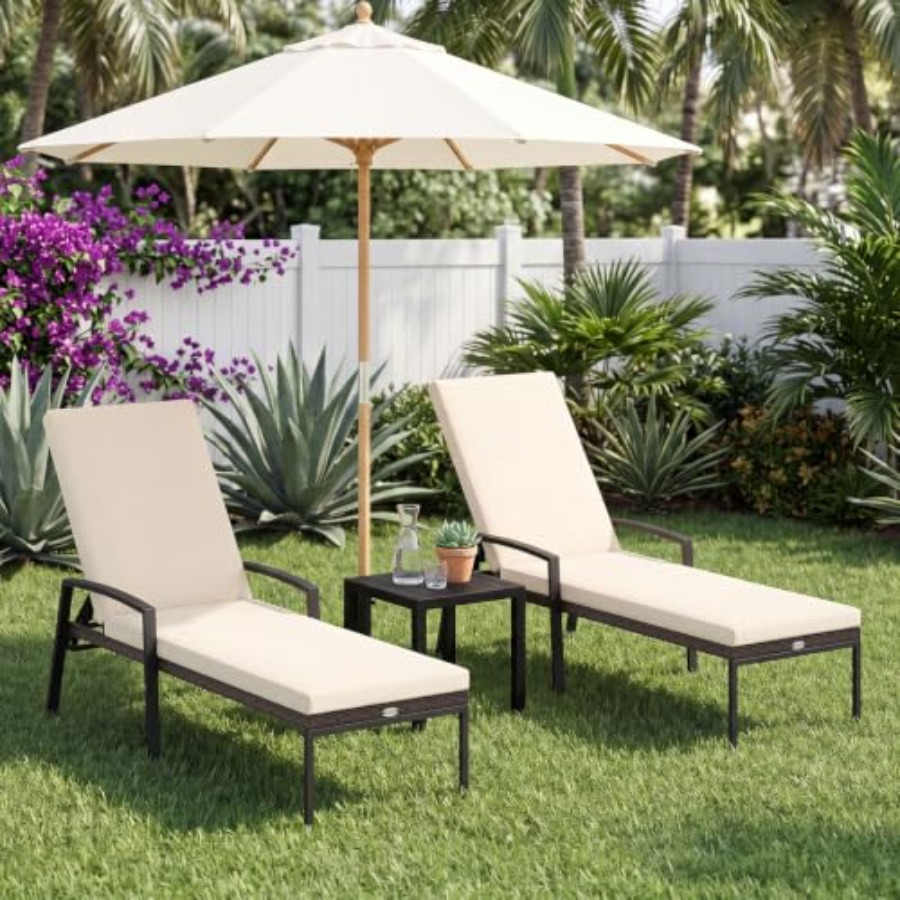 Комплект уличной мебели для па – обзор и цена Rattan Lounge Set