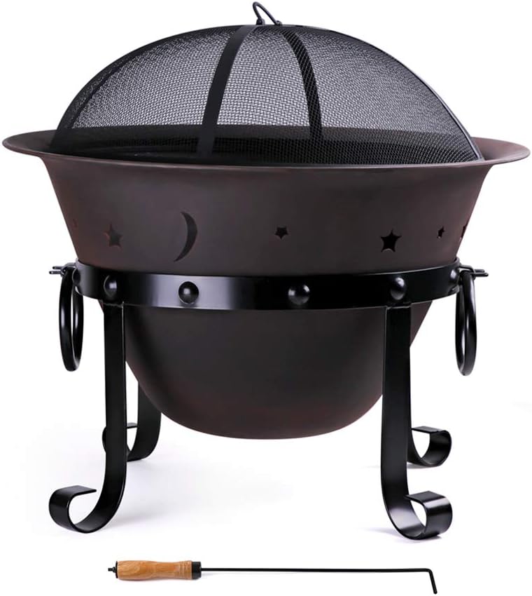 Чугунные очаги для костра, 29  – обзор и цена Fire Pit Bowl