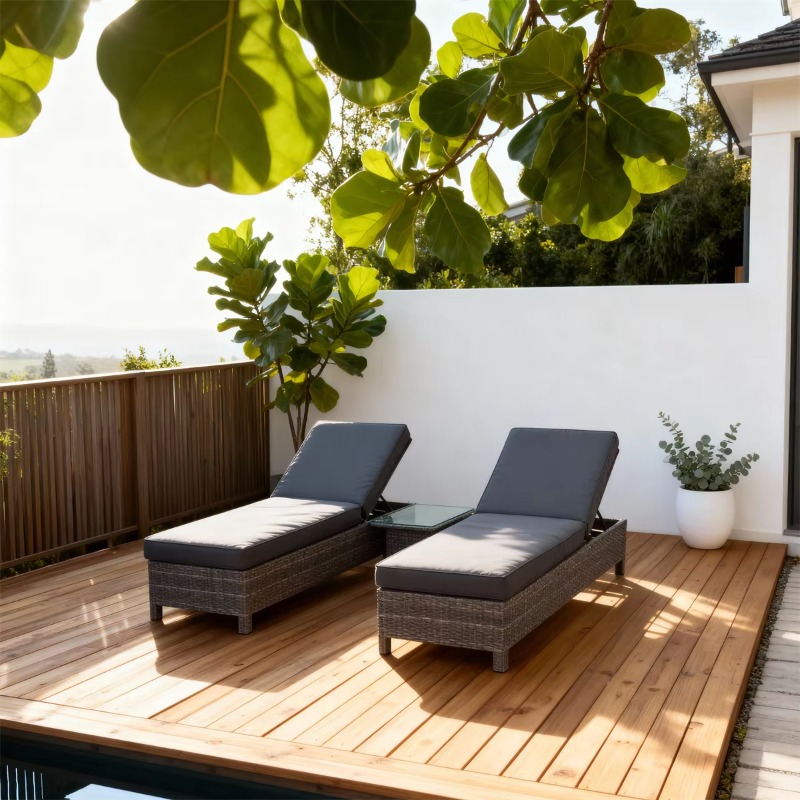 Набор плетеных кресел для отды – обзор и цена Rattan Lounge Set