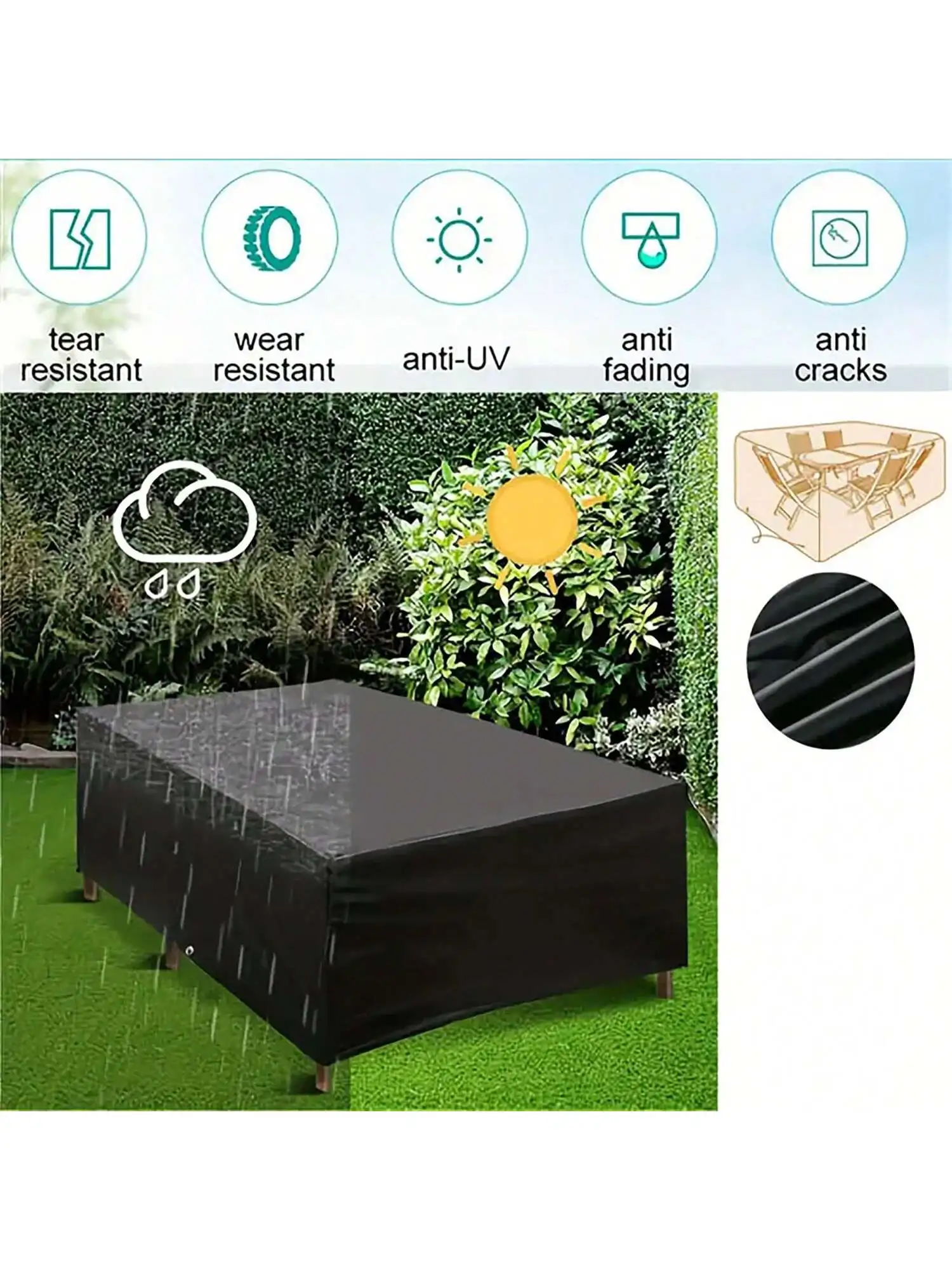 Многоразмерная уличная патио,  – обзор и цена Outdoor Furniture Protector