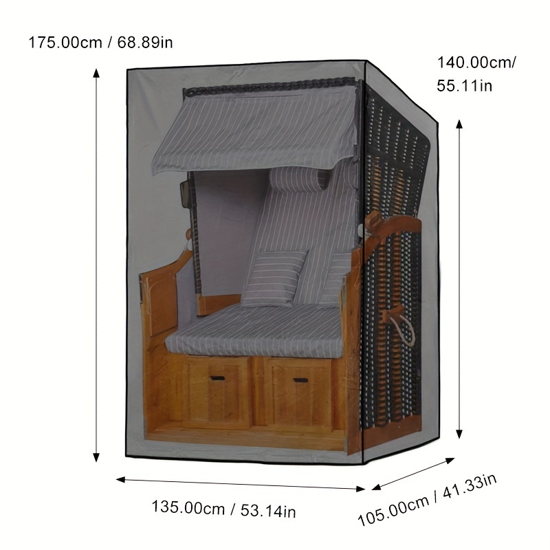 Черный чехол для уличной мебел – обзор и цена Outdoor Furniture Protector
