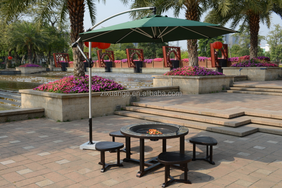 Уличный водонепроницаемый обед – обзор и цена Outdoor Furniture With Fire Pit Table