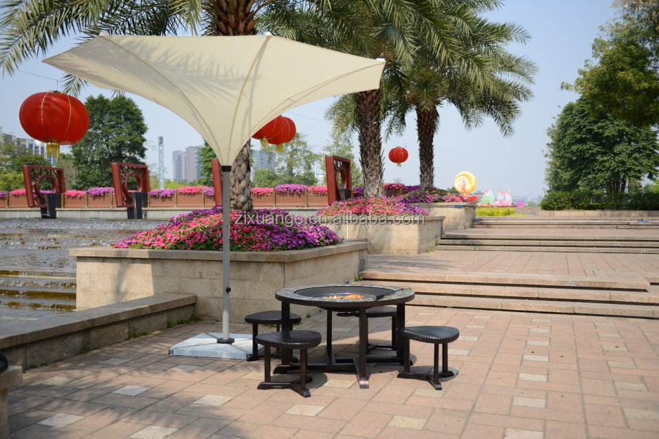 Уличный водонепроницаемый обед – обзор и цена Outdoor Furniture With Fire Pit Table
