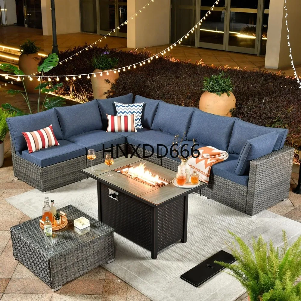 Уличный комплект мебели для па – обзор и цена Outdoor Furniture With Fire Pit Table