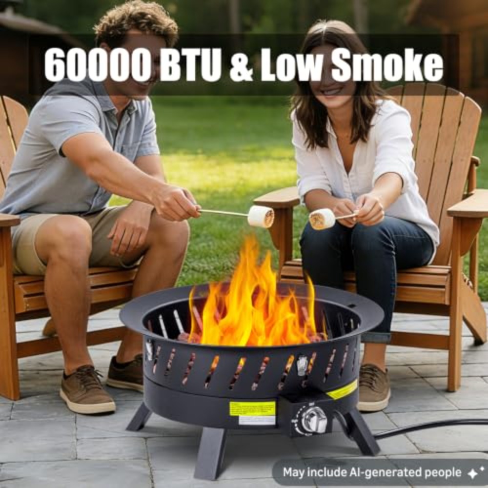 24-дюймовые портативные пропан – обзор и цена Fire Pit Bowl
